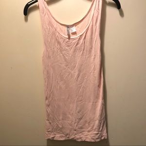 Medium light pink tank top h&m divided